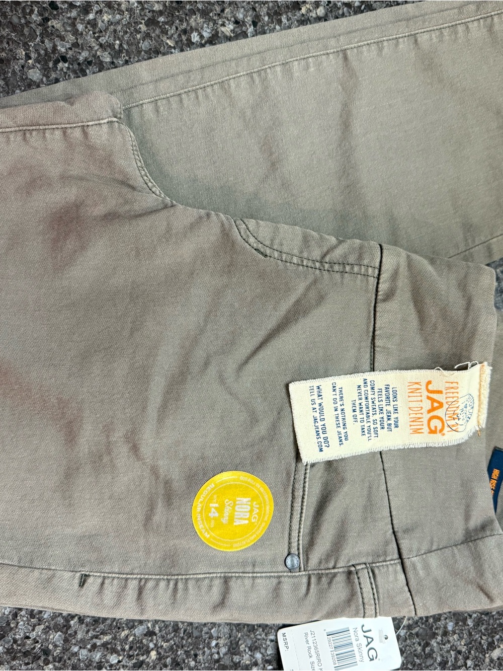 Jag Jeans Khaki women’s Casual Pants - Tan